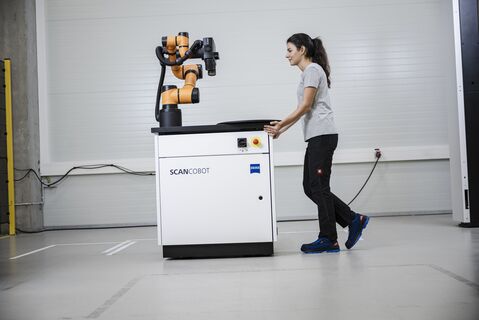 Automatiseret 3D scanner, ZEISS ScanCobot