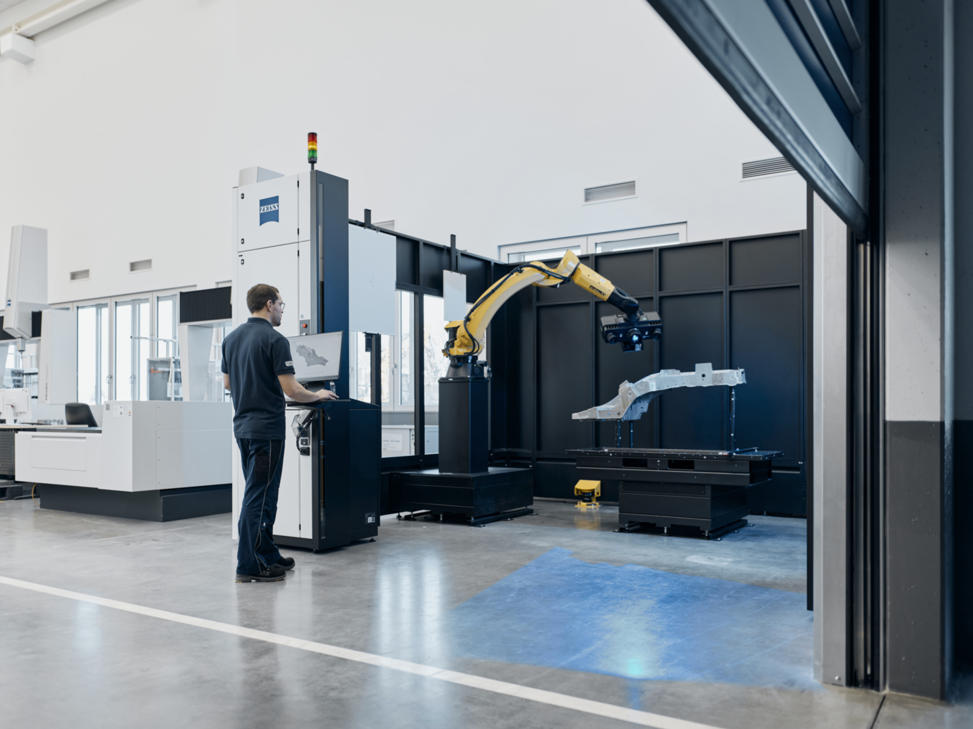 [Translate to English:] ZEISS ScanBox 5130, automatiseret 3D scanning