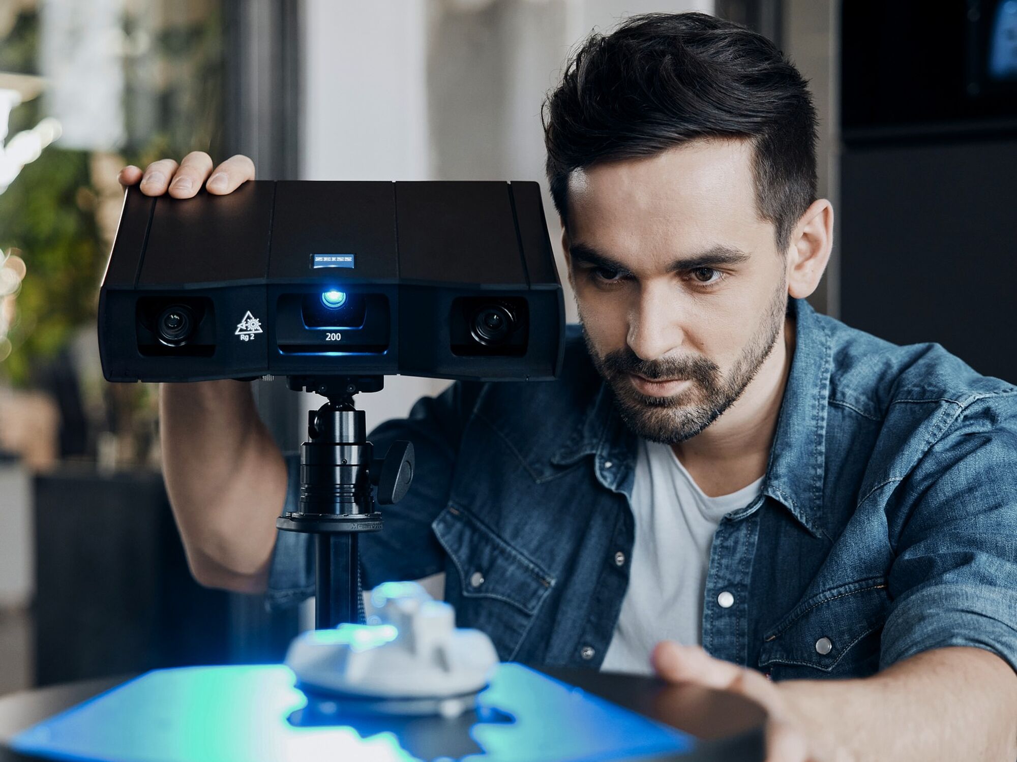 [Translate to English:] 3D scanning med GOM Scan 1