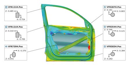 3D scannet emne sammenlignet med CAD part