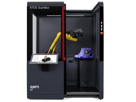 Automatiseret 3D scanner, ATOS ScanBox 4105