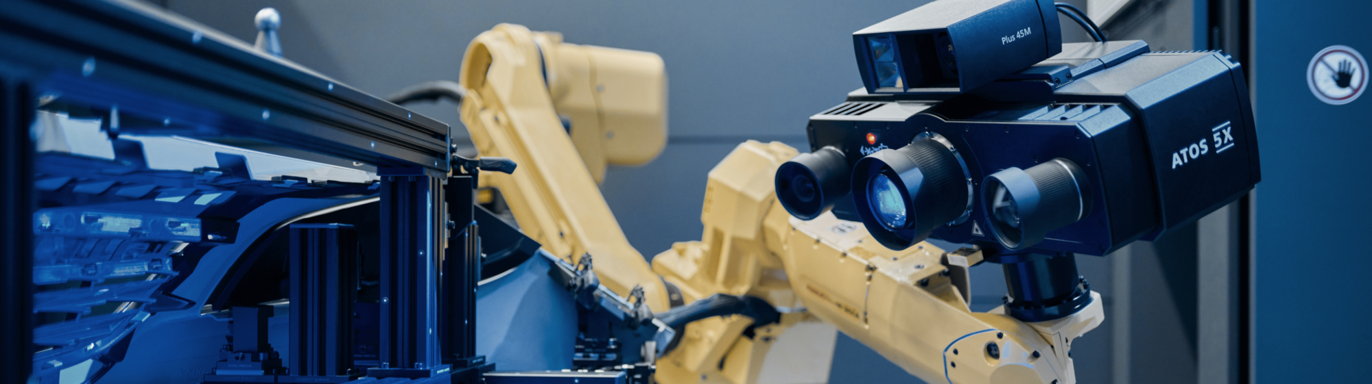 [Translate to English:] ATOS ScanBox serie 6, automatiseret 3D scanning