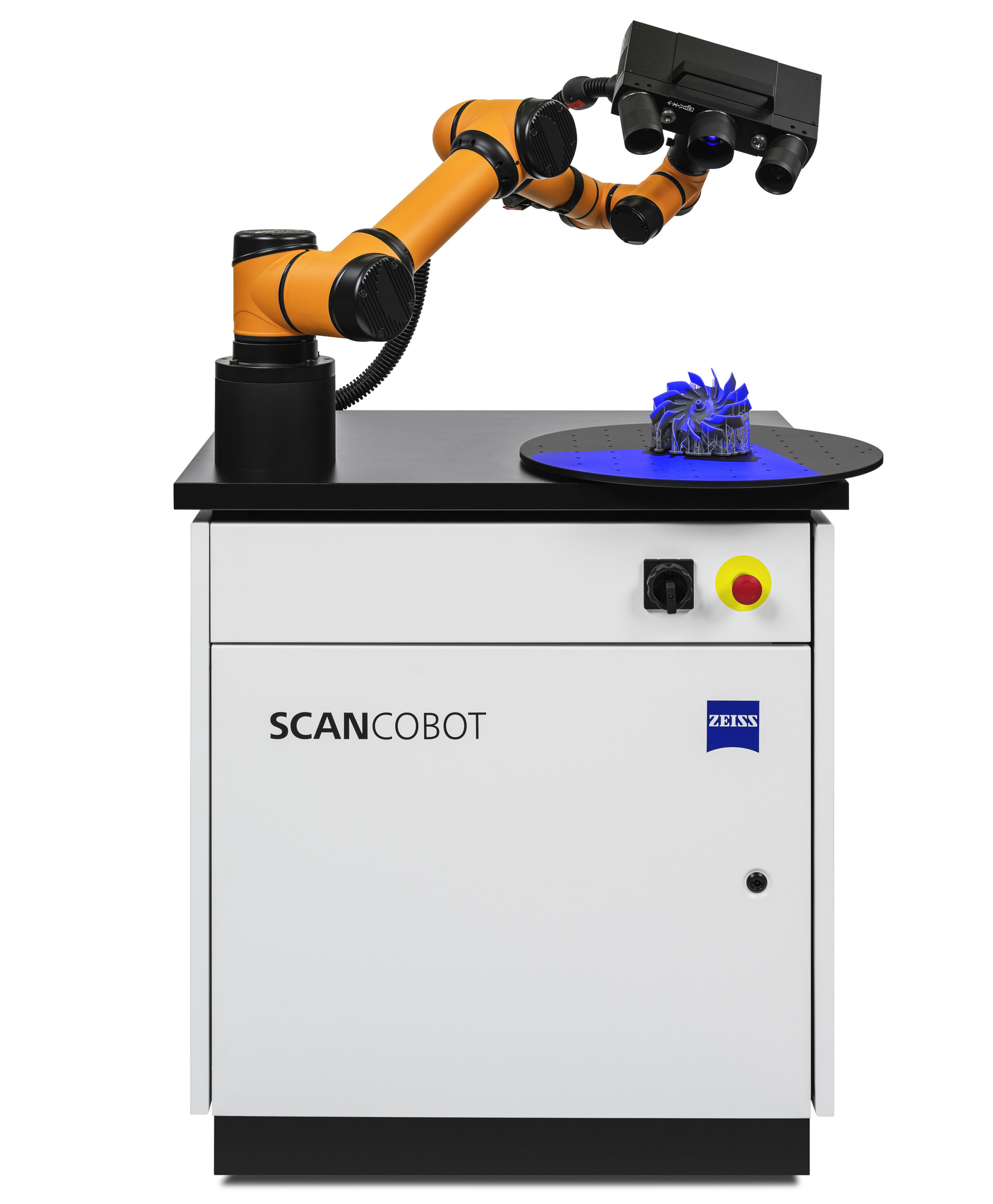 [Translate to English:] Automatiseret 3D scanner, ZEISS ScanCobot