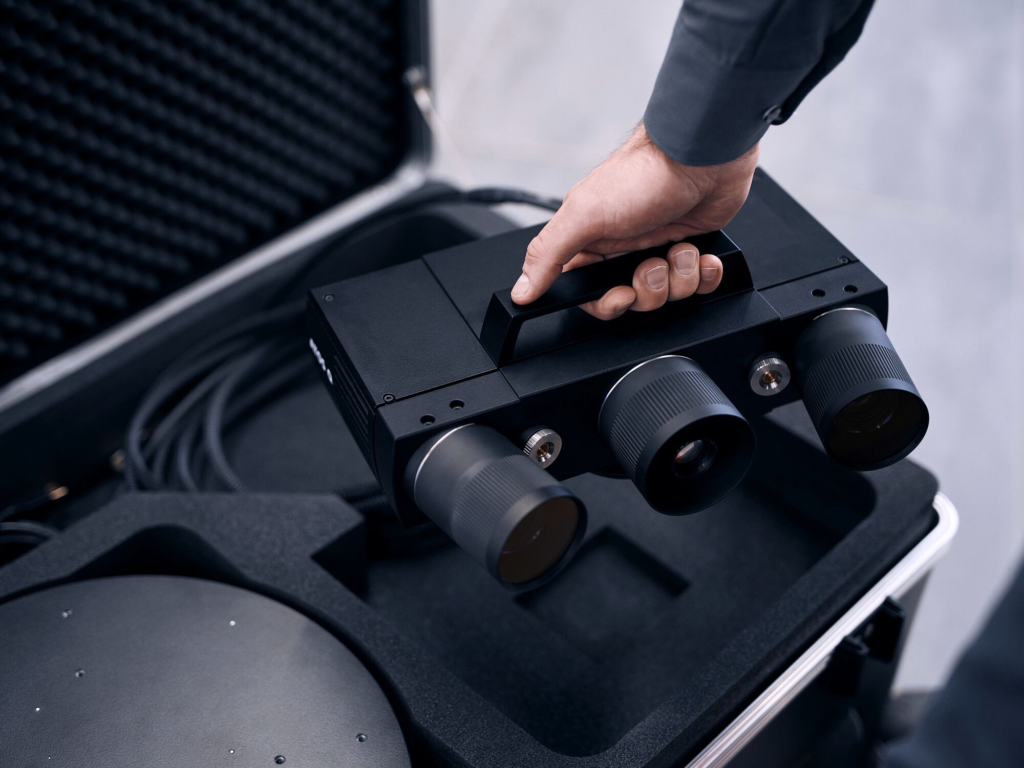 [Translate to English:] ATOS Q en mobil 3D scanner