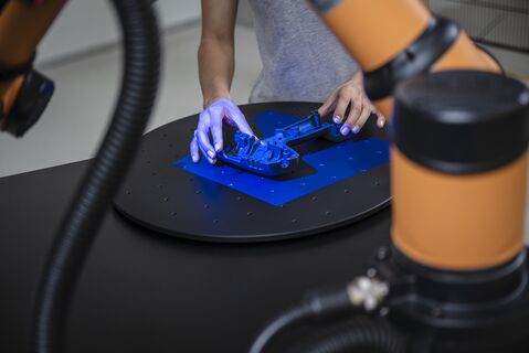 Automatiseret 3D scanner, ZEISS ScanCobot