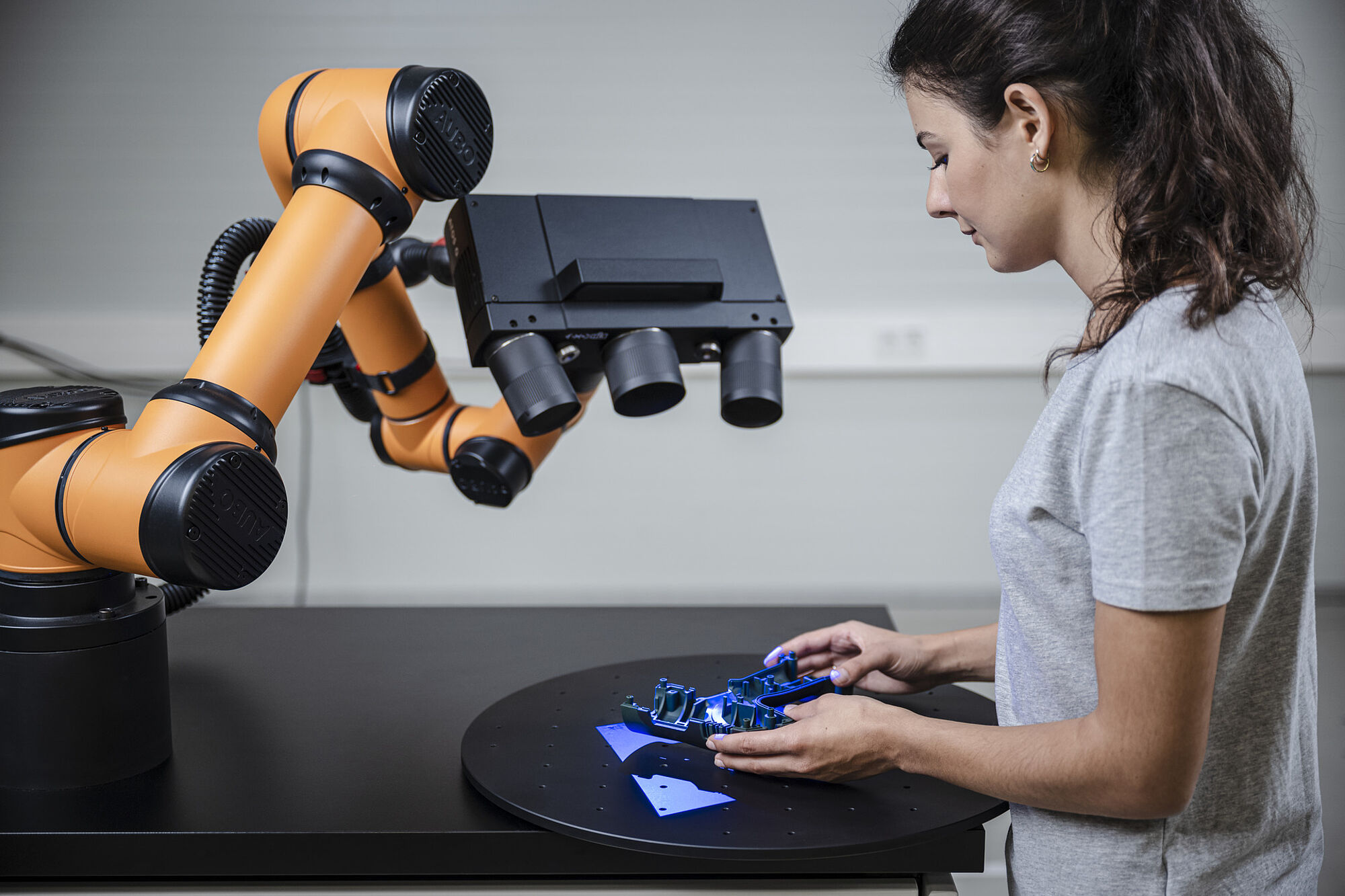 [Translate to English:] Automatiseret 3D scanner, ZEISS ScanCobot