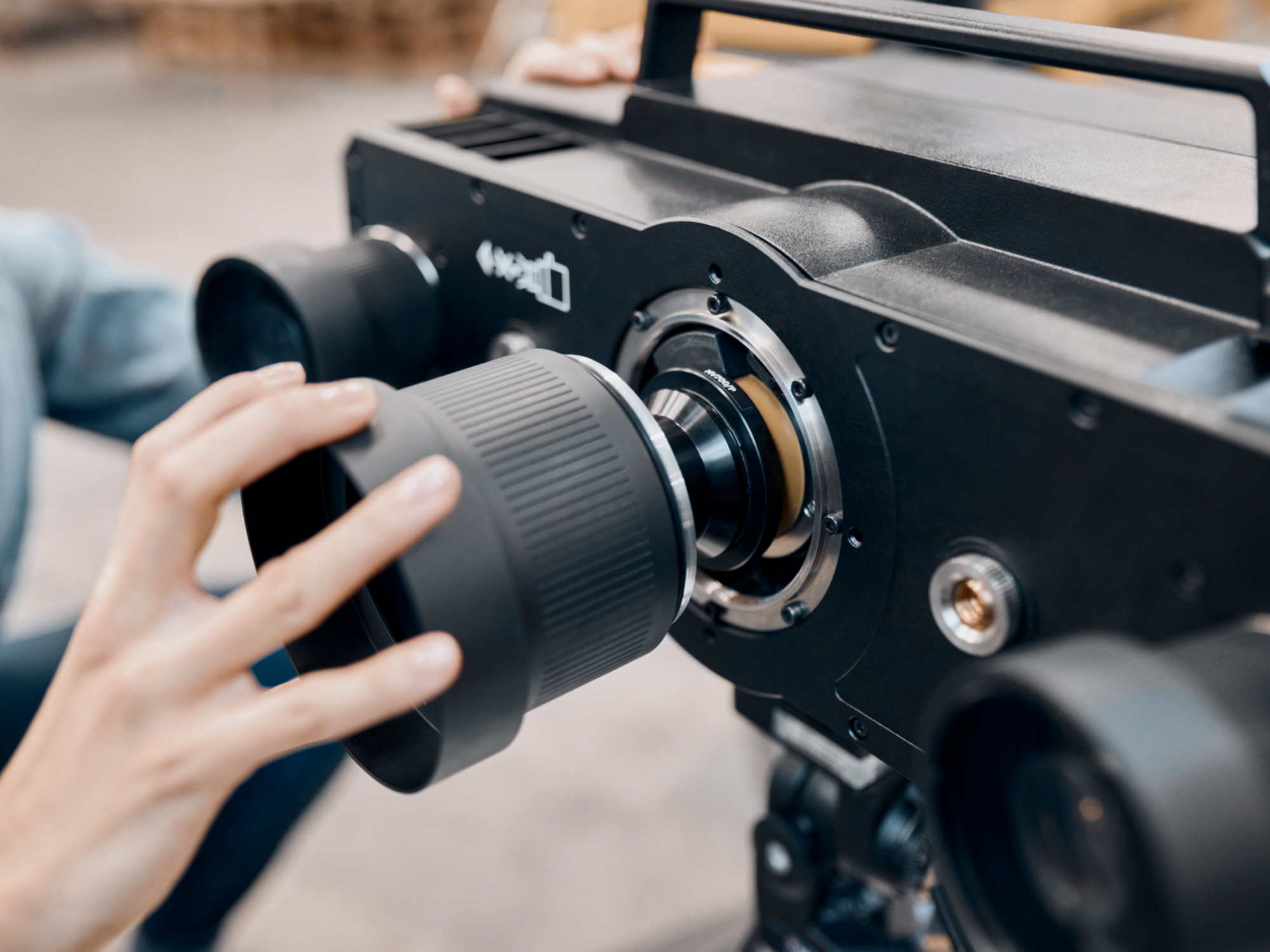 [Translate to English:] 3D scanning med ZEISS ATOS 5