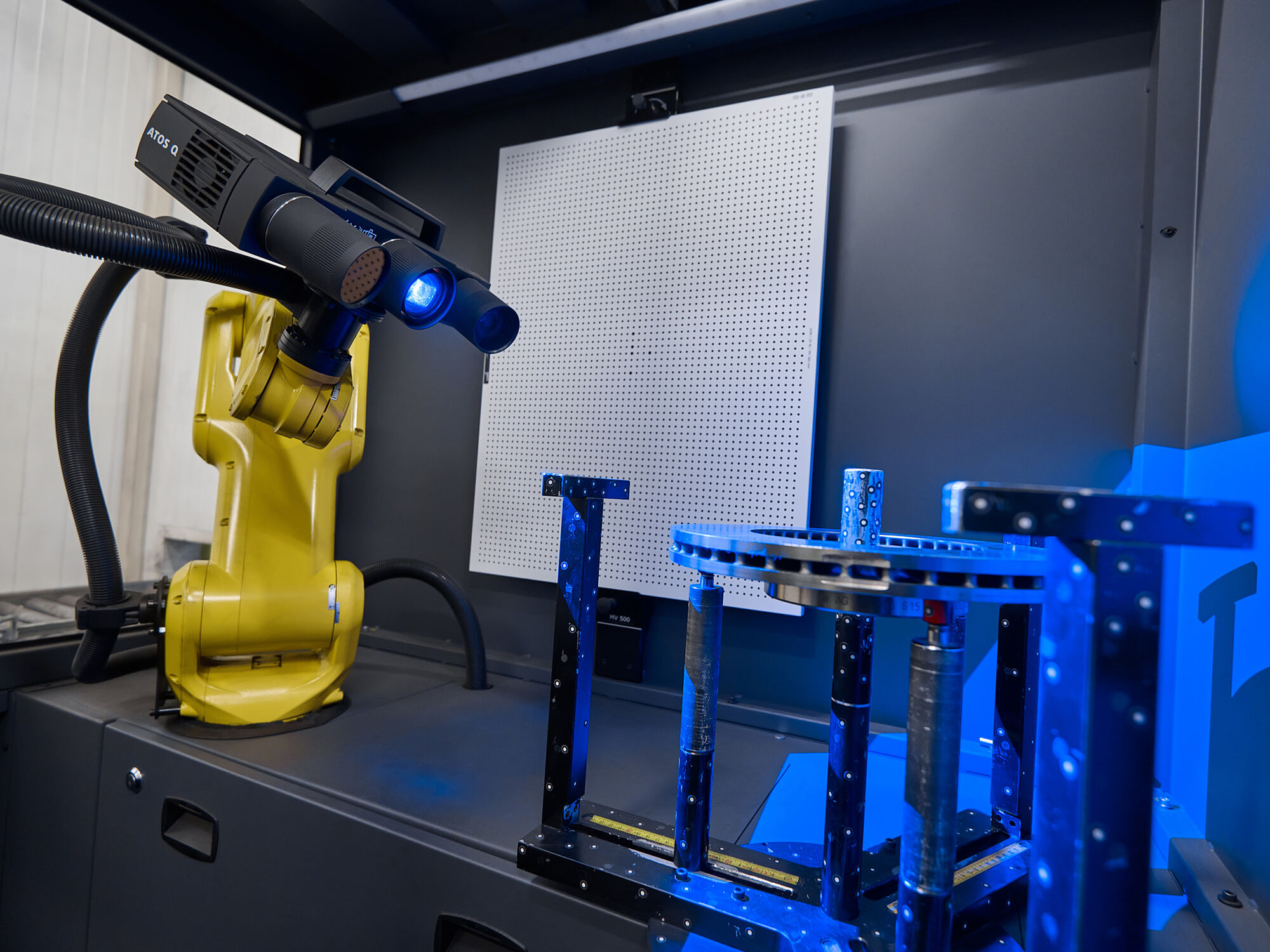 [Translate to English:] ATOS ScanBox 4105, automatiseret 3D scanner