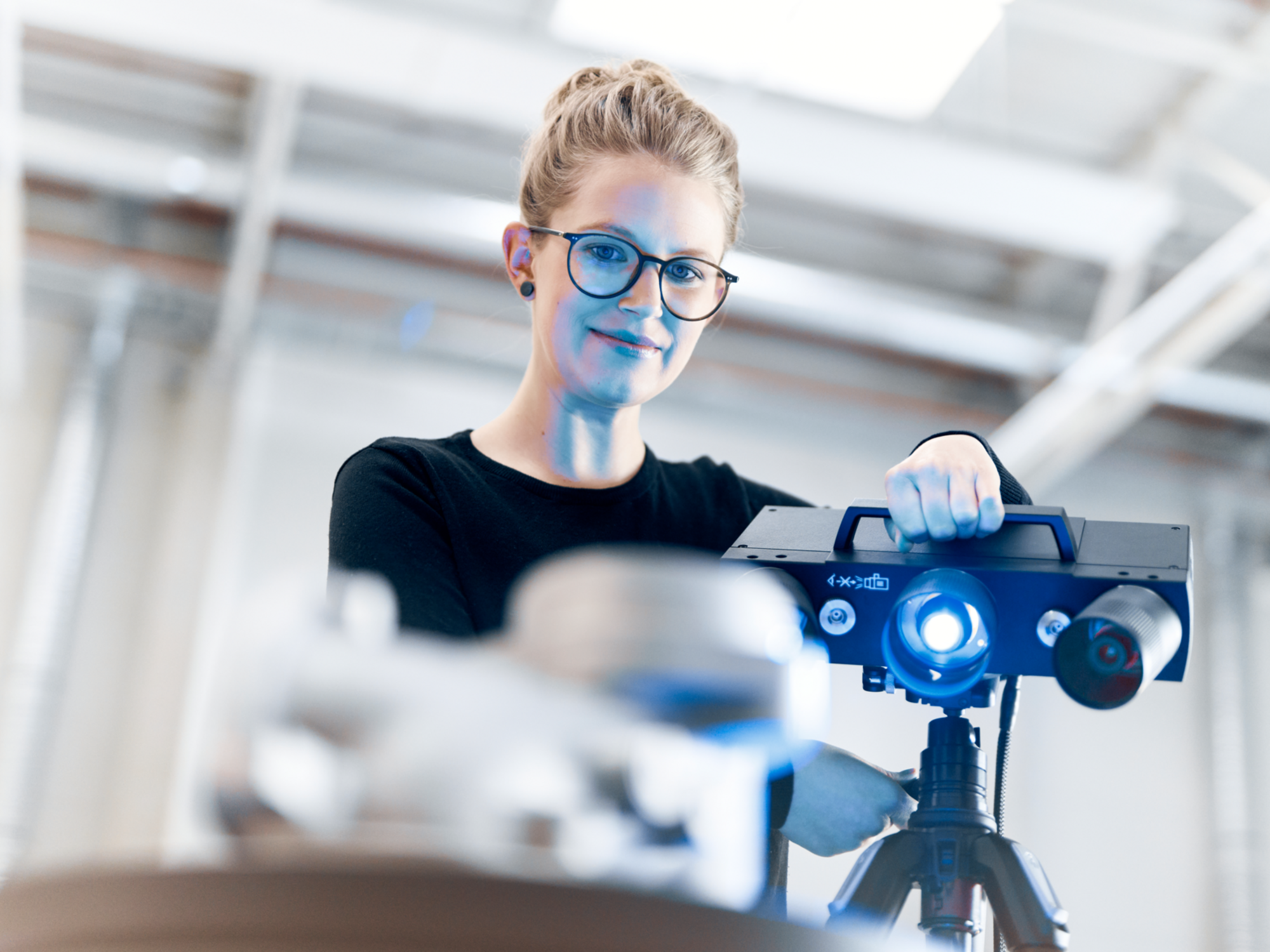 [Translate to English:] 3D scanning med ATOS Q