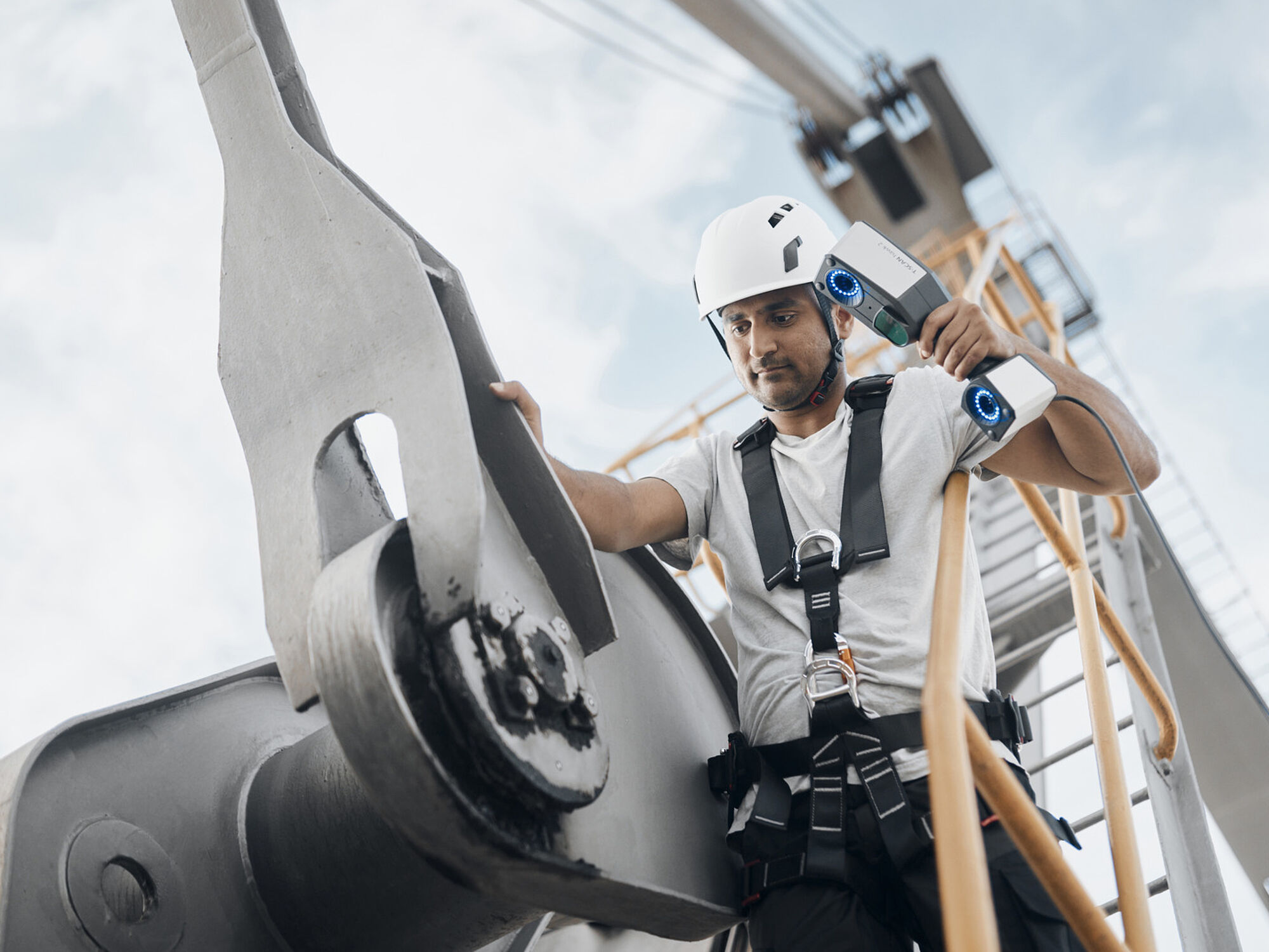 [Translate to English:] T-SCAN hawk 2, håndholdt 3D scanner