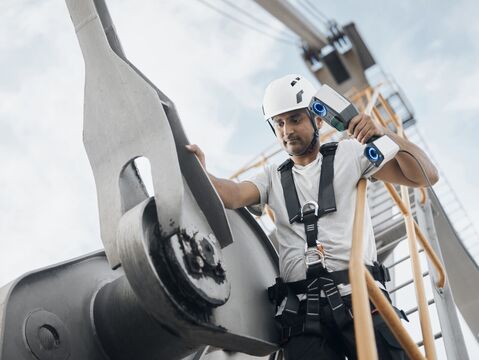 T-SCAN hawk 2, håndholdt 3D scanner