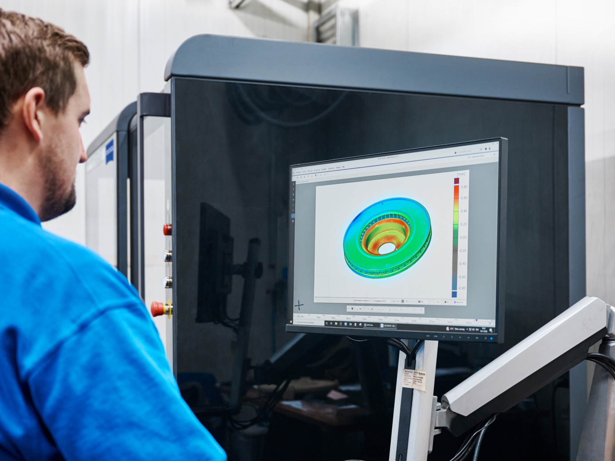 [Translate to English:] ATOS ScanBox 4105, automatiseret 3D scanner