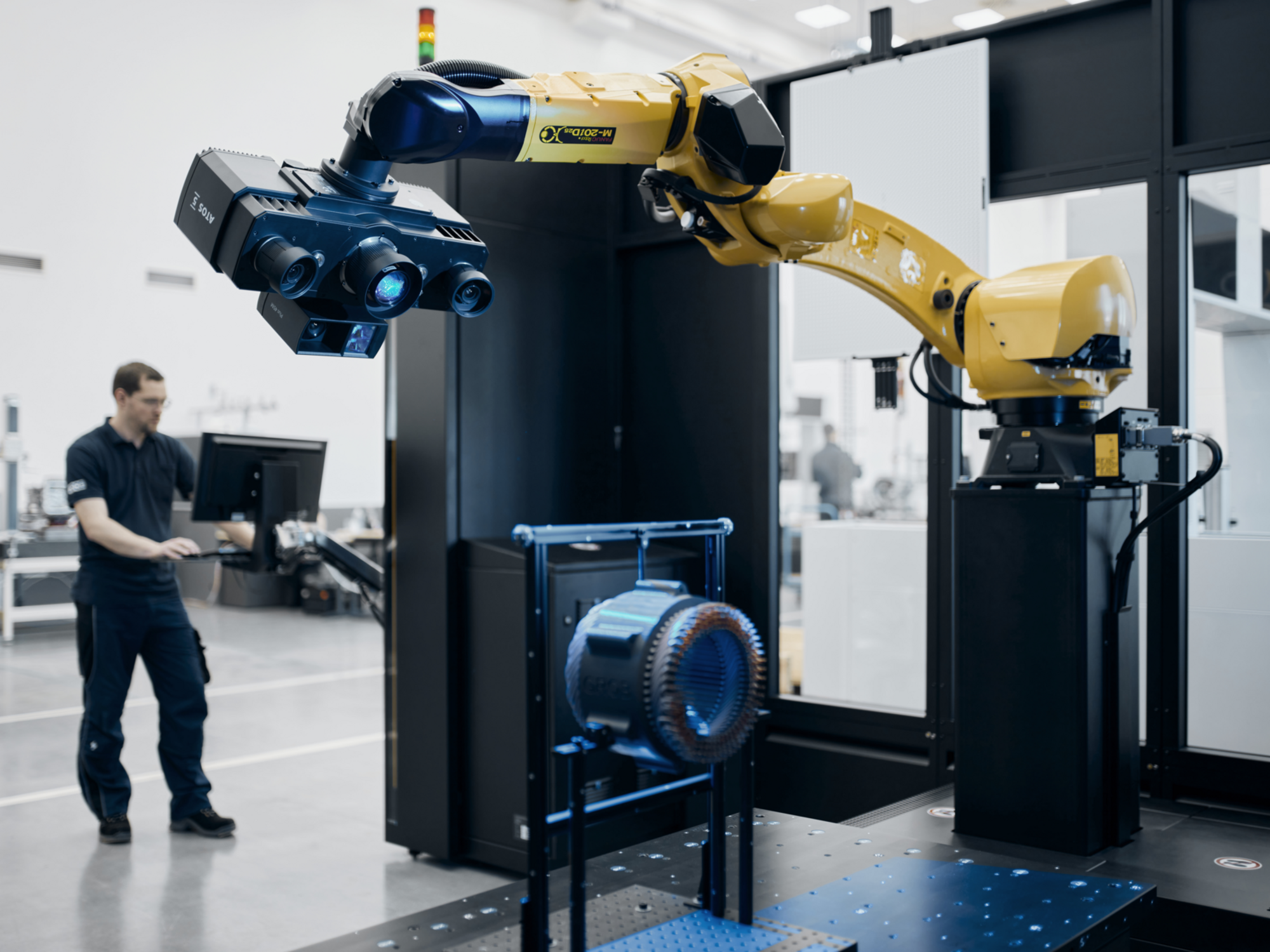 [Translate to English:] ZEISS ScanBox 5130, automatiseret 3D scanning