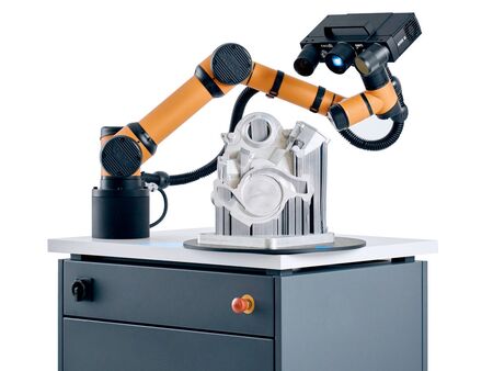 Automated 3D scanner, GOM ScanCobot