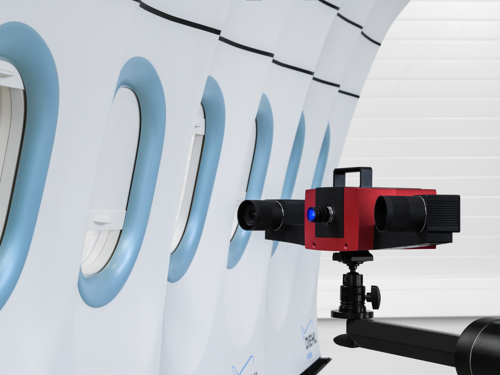 [Translate to English:] ATOS Compact Scan, 3D scanning
